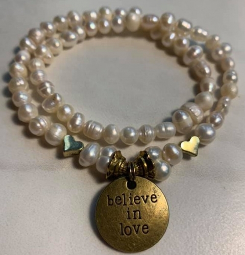 Believe in Love and Pearls
